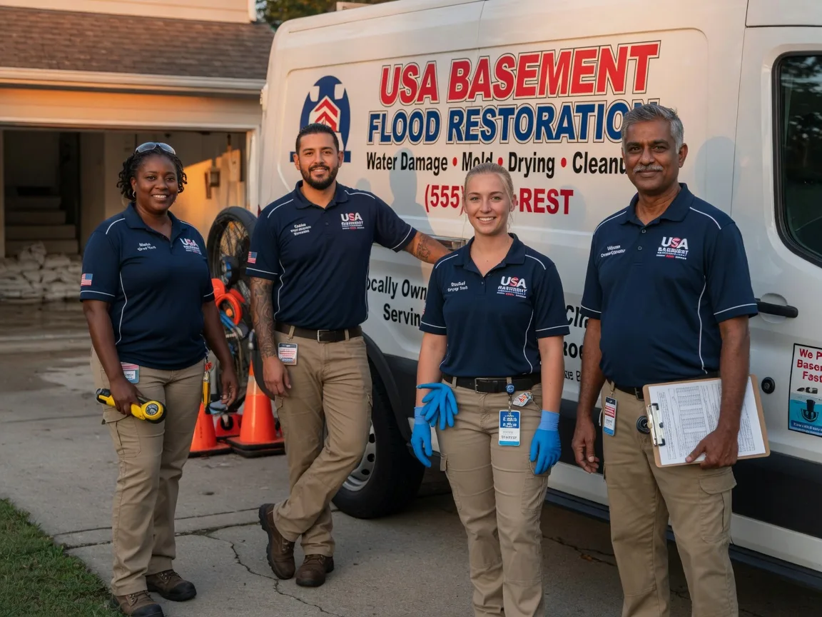 Basement Flood Cleanup company in Quantico, VA